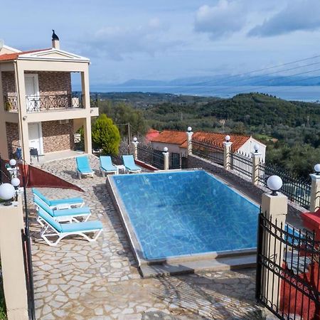 Villa Spartera Sea View By Corfuescapes Lefkimmi  Bagian luar foto