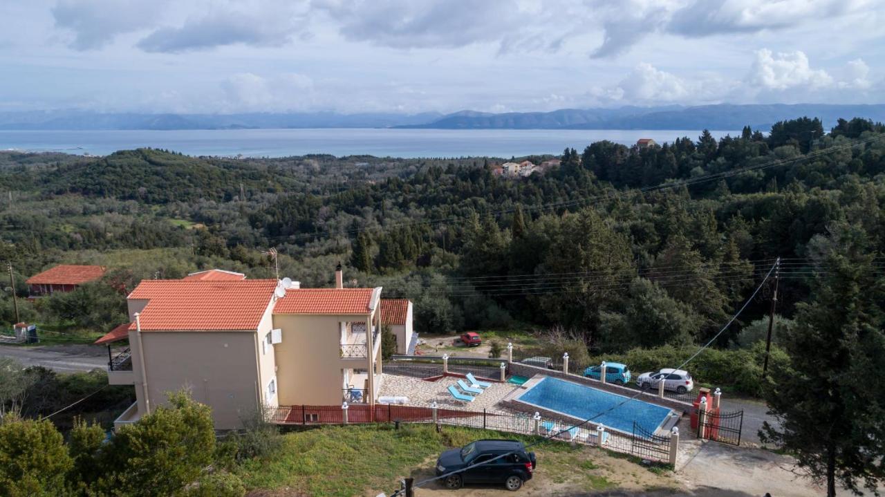 Villa Spartera Sea View By Corfuescapes Lefkimmi  Bagian luar foto