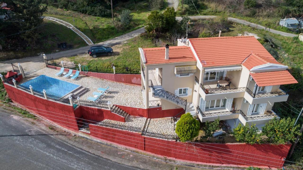 Villa Spartera Sea View By Corfuescapes Lefkimmi  Bagian luar foto