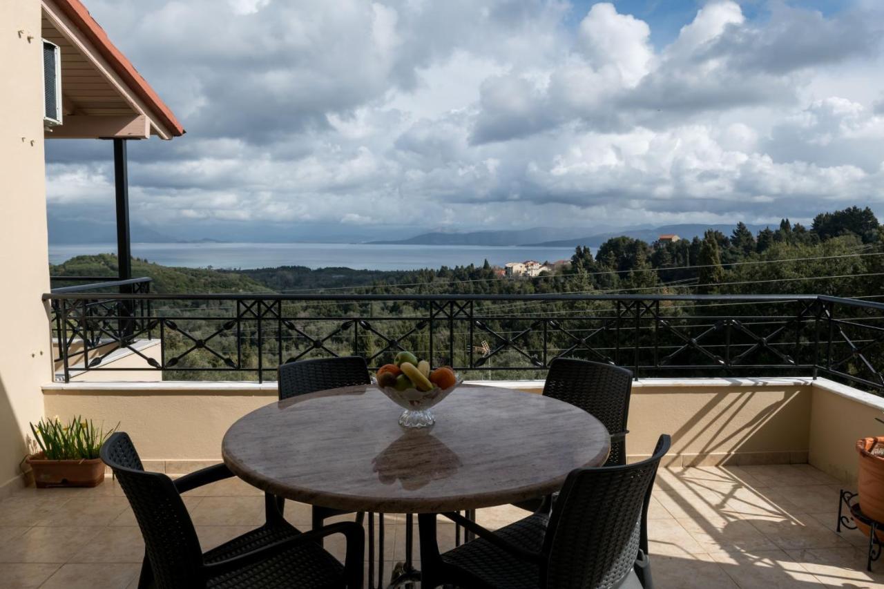 Villa Spartera Sea View By Corfuescapes Lefkimmi  Bagian luar foto